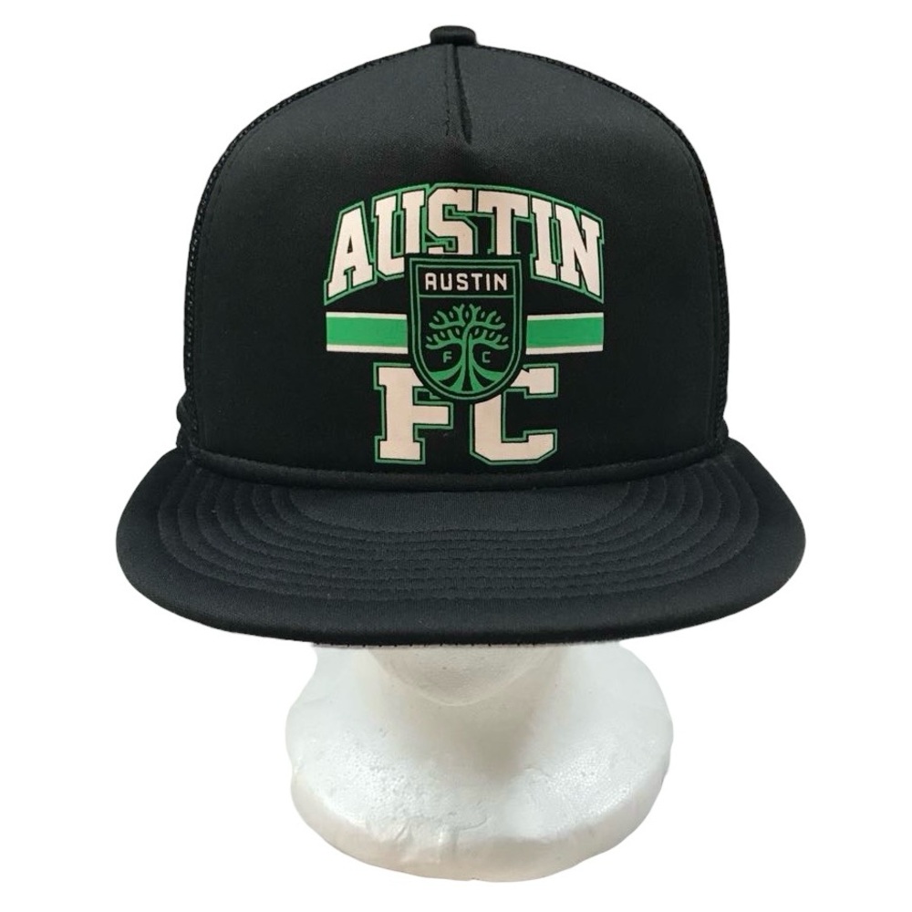 New Era Adult OSFM Austin FC MLS Soccer Team 9Fifty Cap Hat Mesh SnapBack Foam
